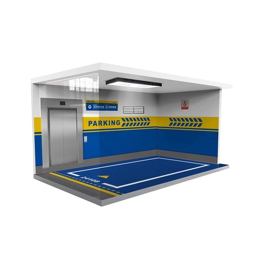 Garage diecast vitrine 40 - 1/18,