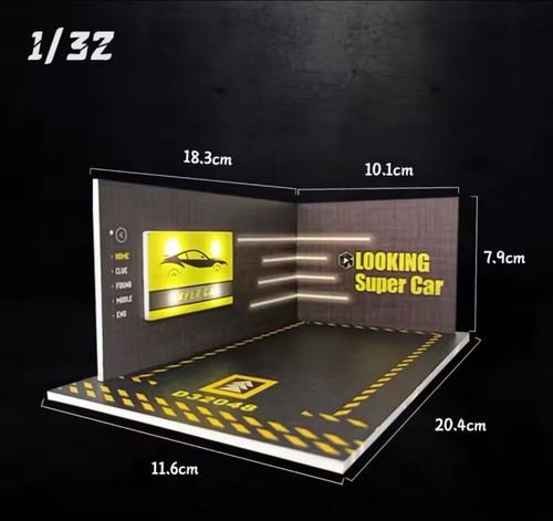 Diorama display 32 1 43 - 1:32, 1:43