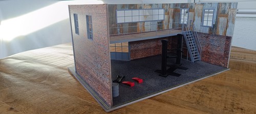 Diorama bausatz auto garage - bausatz, 2