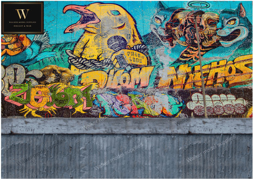 1 24 garage graffiti - 1:24,