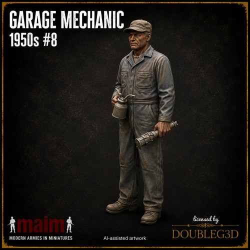 Garage mechanic 1950s - 1950s, #8