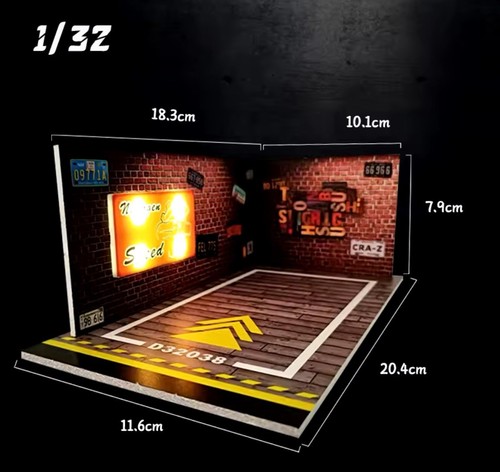 Diorama display 32 1 - 1:24, 1:32