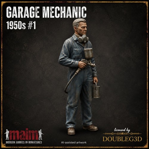 Garage mechanic 1950s - 1950s, #1
