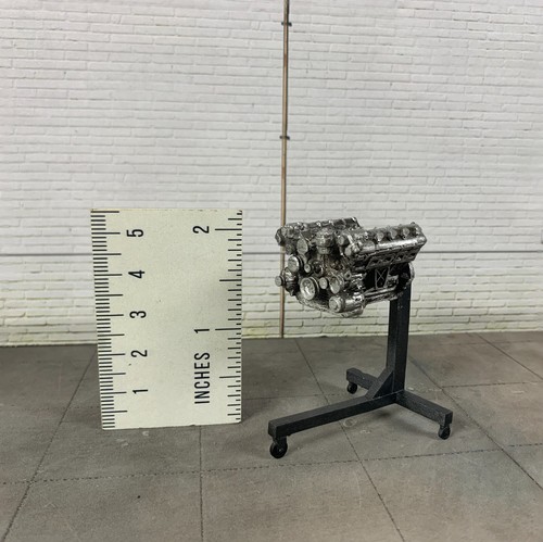 Diorama motorhalter für - 1-24,