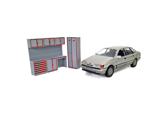 Modellauto garage möbel - garage,