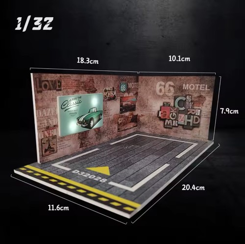 Diorama display 32 - display, 1:43