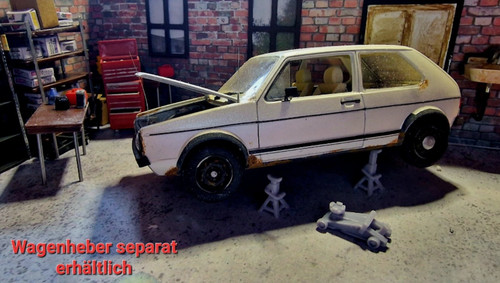 Diorama werkzeuge und - 1/24,