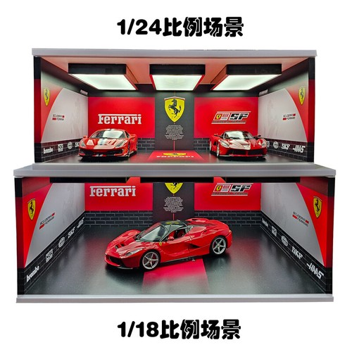 Diorama auto garage - 1:18/24, auto-garage